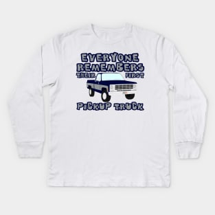 First Pickup Tee Kids Long Sleeve T-Shirt